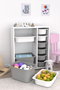 Hanah Home Zen 2D2K6U Blanco y Gris